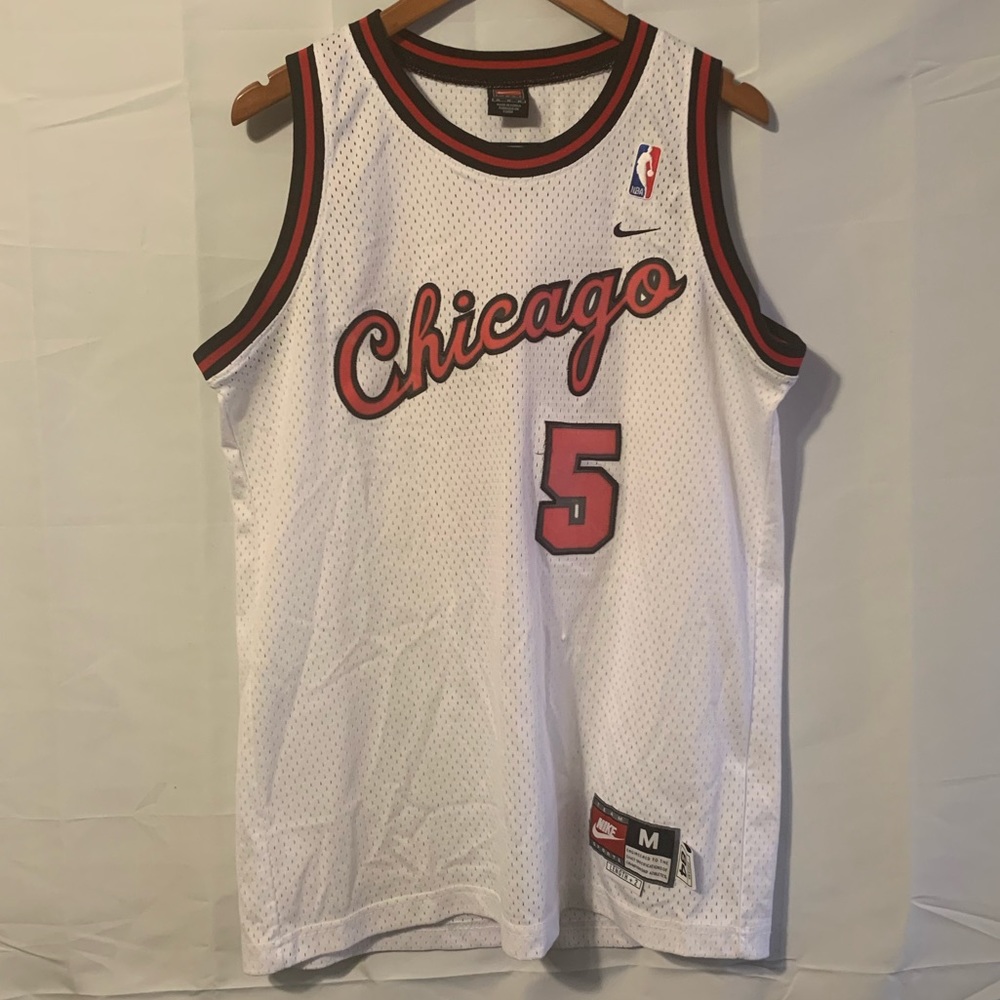 Vintage Chicago Bulls Jalen Rose Nike Jersey